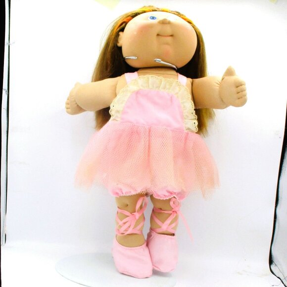 2004 Play Along CPK PA-24 Blue Eyes Orange & Red HairBallet Outfit - Picture 3 of 9